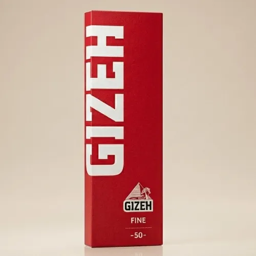 Gizeh Kırmızı Fine Sigara Kağıdı - Tekli