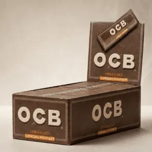 OCB Kısa Sigara Kağıdı Virgin Tekli - 50'li Box