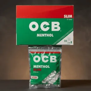 OCB Slim Mentol Poşet Sigara Sarma Filtresi