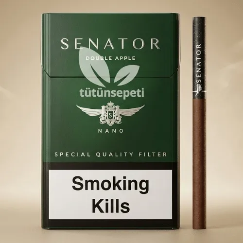 Senator Nano Double Apple sigara - Elma aromalı