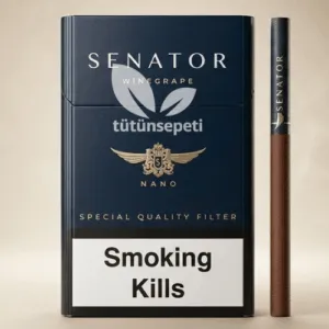 Senator Nano Wine Grape sigara - Şarap Üzümü aromalı