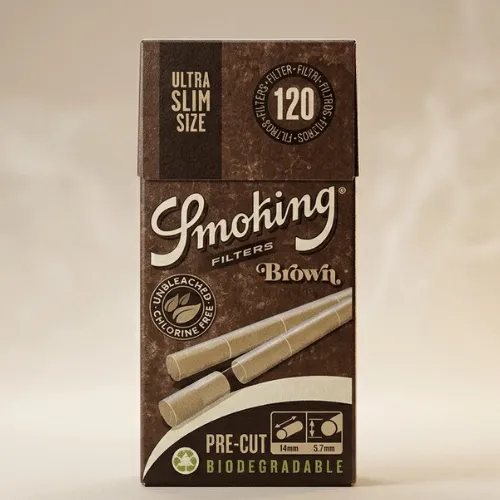 Smoking Organik Precut Ultra Slim Sarma Filtresi