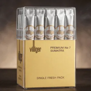 Villiger Premium Sumatra No7 Puro Satın Al - 20's Cam Kutu