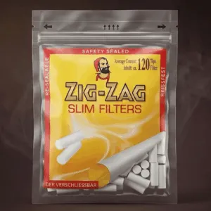 Zig Zag Slim Poşet Sigara Sarma Filtresi