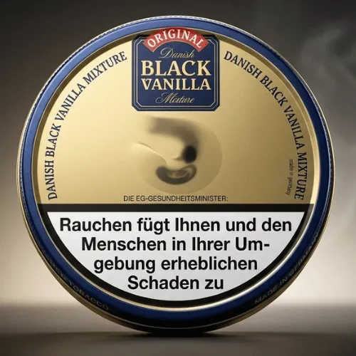 Danish Black Vanilla Mixture Pipo Tütünü