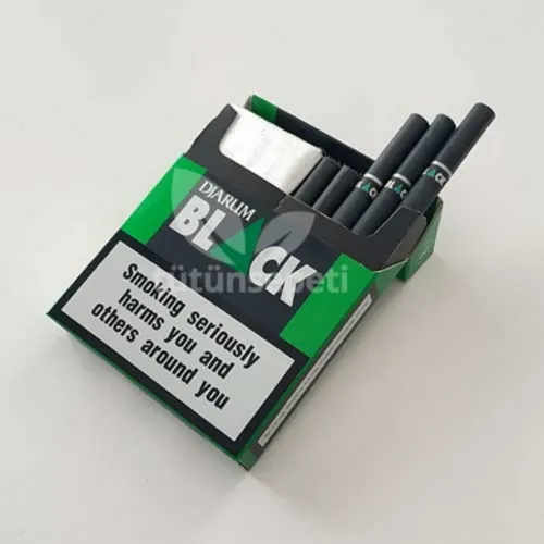 Djarum Black Menthol ithal sigara Satın Al - Karanfil ve Mentol - Görsel 2