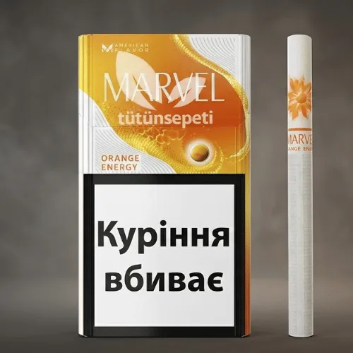 Marvel Compact Orange Energy Click Sigara