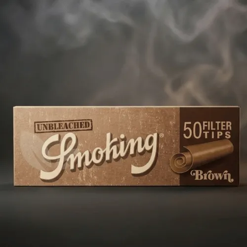 Smoking Brown Filter Tips - 50 adet Zıvana