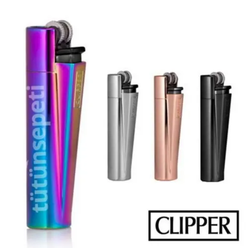 Clipper çelik çakmak - 4 Renk seçeneği