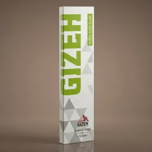Gizeh King Size Slim Super Fine Sigara Kağıdı - Yeşil Magnet