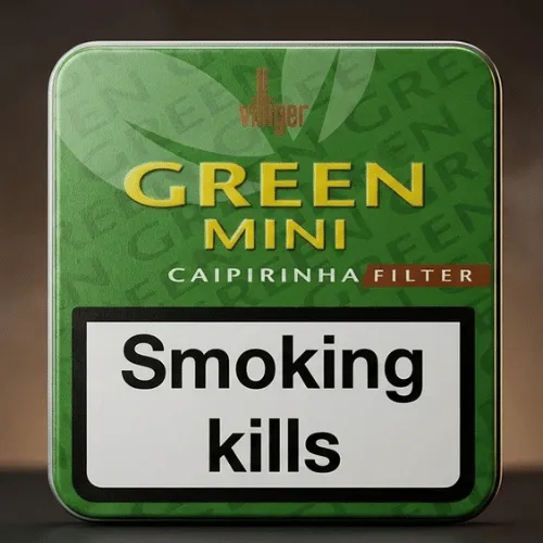 Villiger Green Mini Caipirinha sigarillo - Yeşil Limon Aromalı 20'li