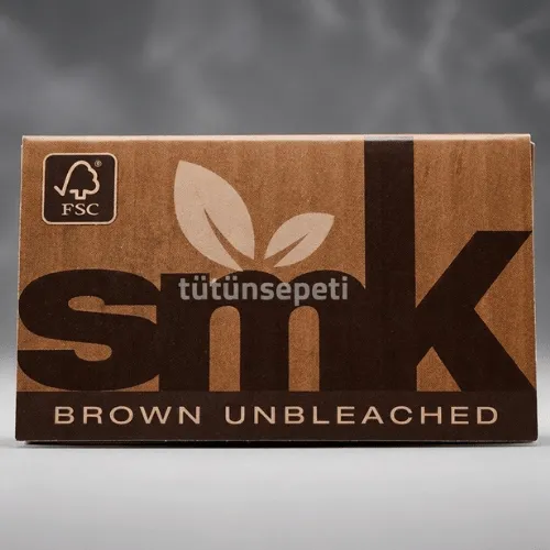 SMK Brown Unbleached Double Feed sigara kağıdı