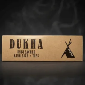 Dukha Unbleached King Size Sarma Kağıdı + Zıvanalı