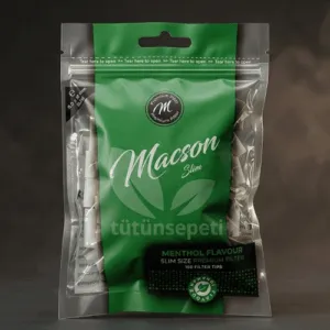 Macson Mentollü Sarma Filtresi - 6mm