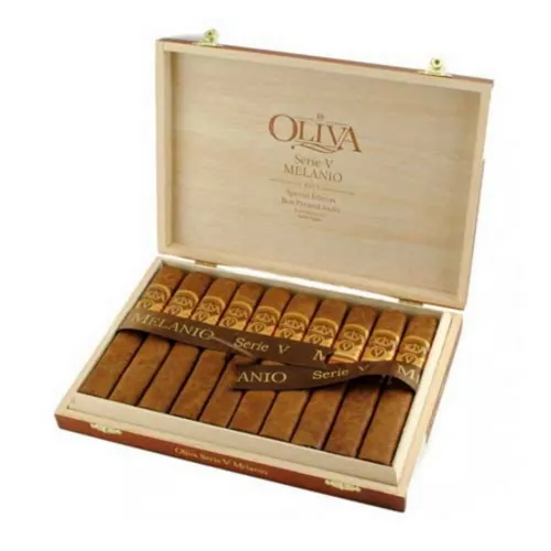 Oliva Serie V Melanio Double Toro Puro - 10´s Ahşap Kutu - Görsel 2