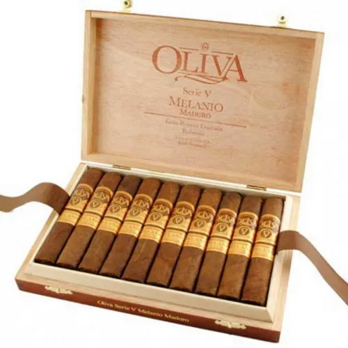 Oliva Serie V Melanio Robusto Puro - 10´s Ahşap Kutu - Görsel 2