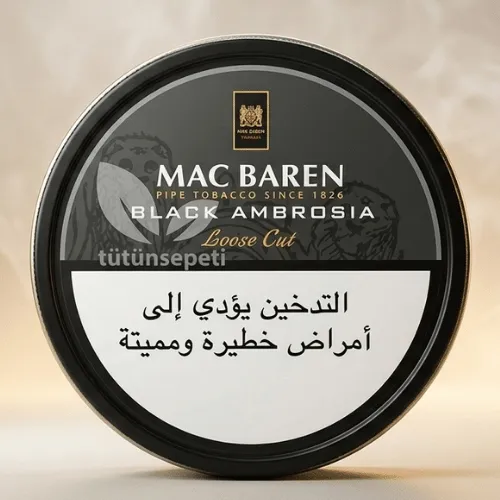 Mac Baren Black Ambrosia Pipo Tütünü