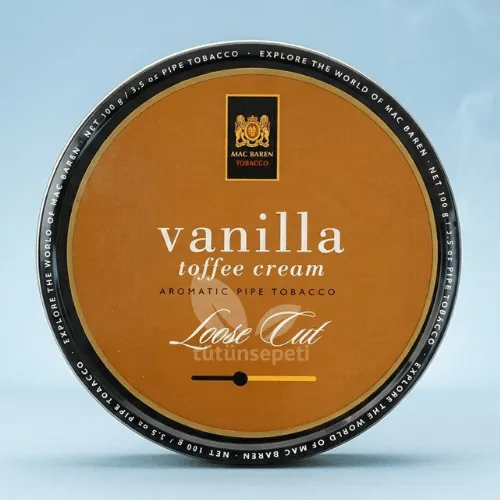 Mac Baren Vanilla Toffee Cream Pipo Tütünü
