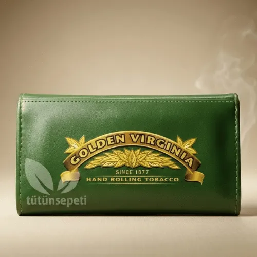 Golden Virginia Vinlex Deri Tütün Kesesi