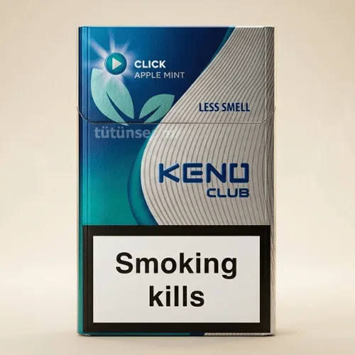 Keno Club Apple Mint Click ithal sigara - Elma ve Nane