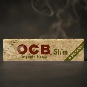 OCB Organic Hemp Slim Uzun Sigara Kağıdı - Zıvanalı