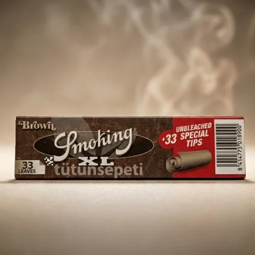Smoking Brown XL Sigara Kağıdı + Zıvanalı