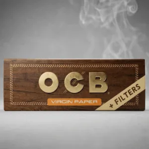 OCB Virgin Brown sigara sarma kağıdı + Zıvanalı