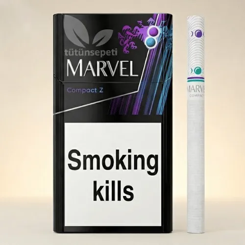 Marvel Compact Z sigara - Meyve ve Yeşil Limon aromalı