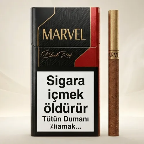 Marvel Black Red Sweeet Cherry Sigara Satın Al Kiraz Aromalı