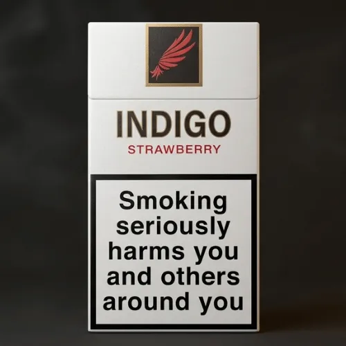 Indigo Strawberry ithal sigara - Çilek aromalı