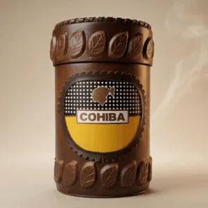 Cohiba Deri Humidor - Büyük Boy