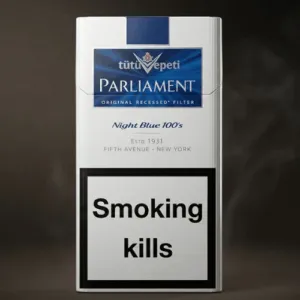Parliament Night Blue 100's sigara - FREESHOP