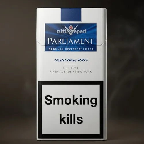 Parliament Night Blue 100's sigara - FREESHOP
