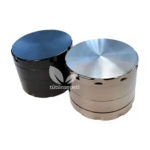 Premium Metal Tütün Öğütücü 3 - Çift Bölmeli