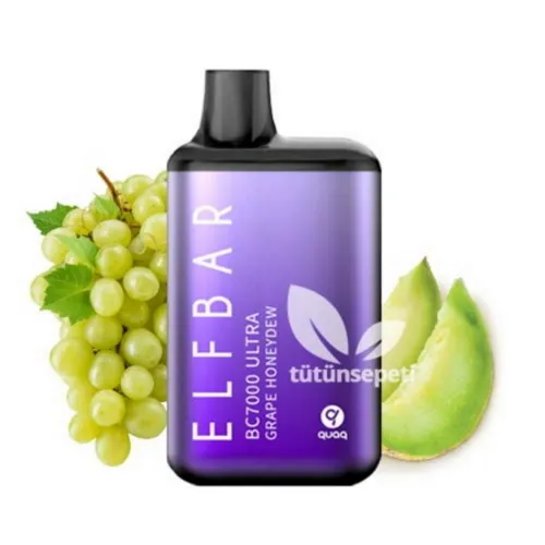 Elf Bar Bc7000 Ultra Grape Honeydew Puff
