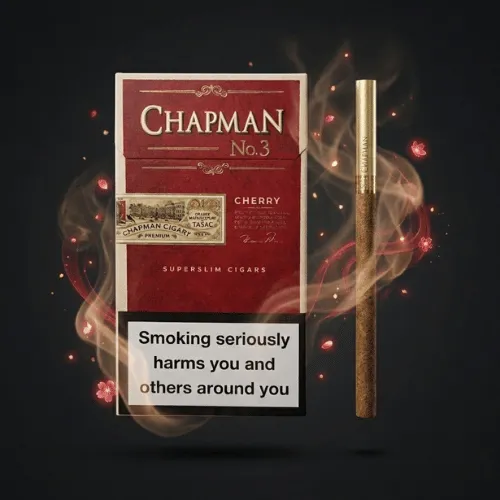 Chapman Cherry Slim sigara - Tatlı Kiraz aromalı