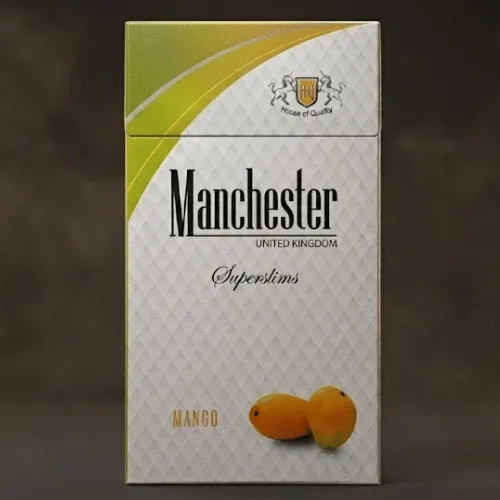 Manchester Superslims Mango sigara - Mango aromalı
