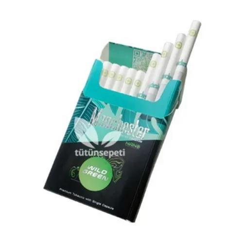 Manchester Wild Green Nano Superslim - Mentol aromalı - Görsel 2