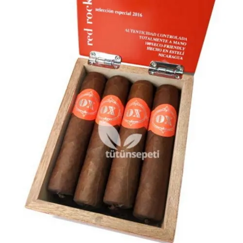 Horacio OX Red Rock Puro - 12's Ahşap kutu Satın Al - Görsel 2