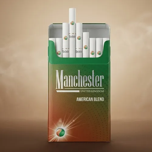 Manchester Amber Crush Fusion sigara - Elma ve Nane