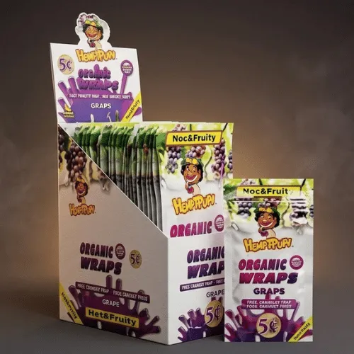 Honeypuff Organic Wraps Üzüm aromalı sarma kağıdı
