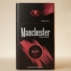 Manchester Queen Compact Red Blast Sigara