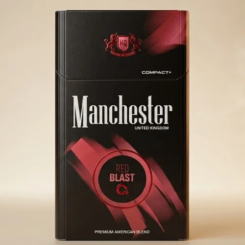 Manchester Queen Compact Red Blast Sigara