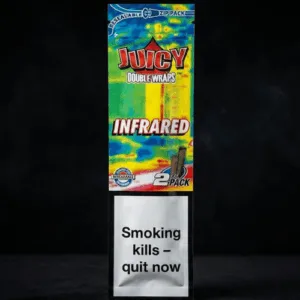 Juicy Double Wraps Infrared Kiraz Aromalı Puro Kağıdı