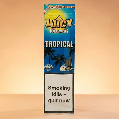 Juicy Double Wraps Tropical Puro Kağıdı