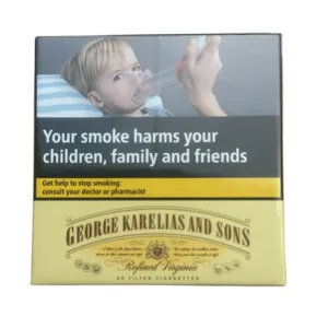 George Karelias And Sons Refined Virginia Sigara
