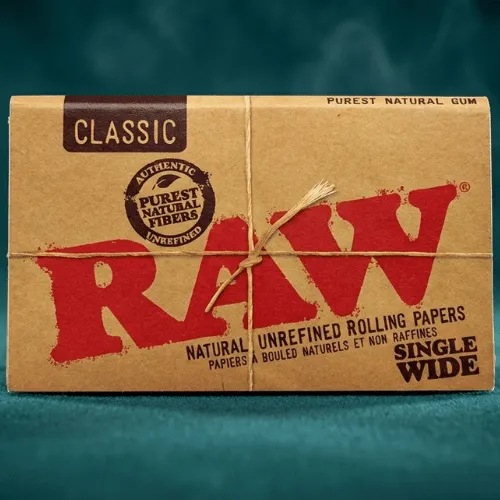 RAW Classic Single Wide Çiftli Sarma Kağıdı