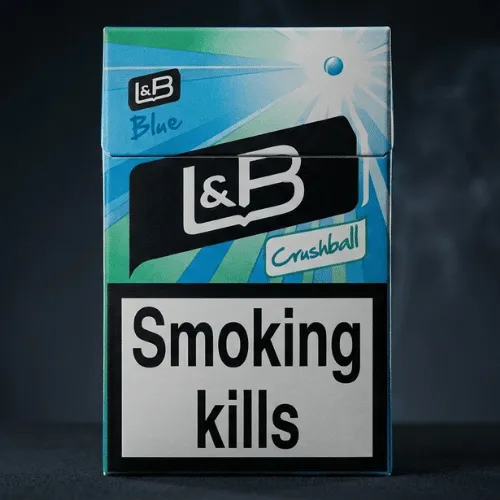 L&B Blue Crushball İthal Sigara - Mentol Aromalı