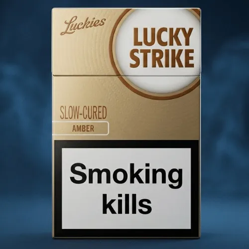 Lucky Strike Slow Cured Amber İthal Sigara