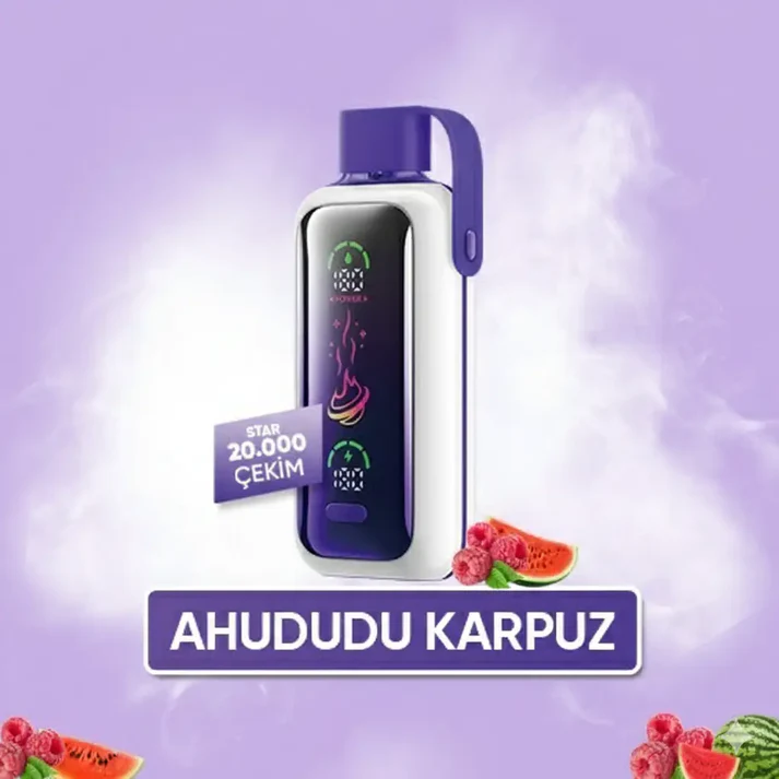 Vozol Star 20000 Puff - Raspberry Watermelon